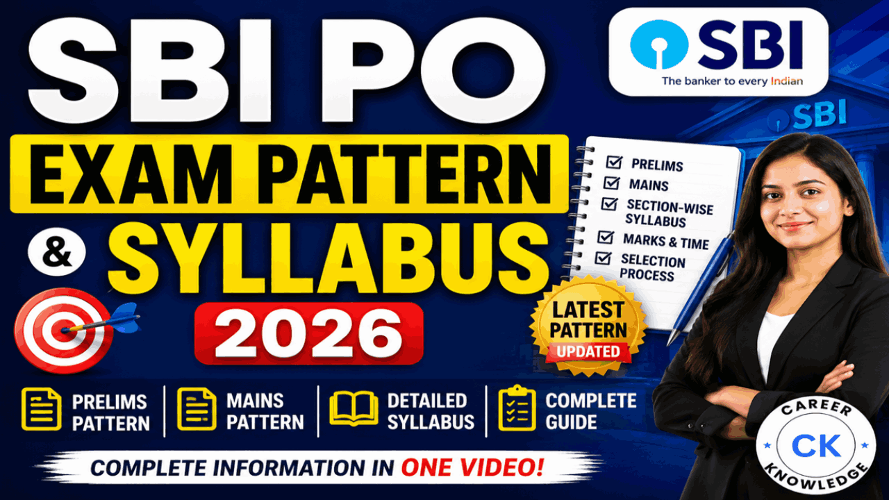SBI PO Exam Pattern